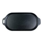 Victoria-Enamelled-Oval-Serving-Cast-Iron-Griddle-1 - Cookin
