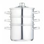 KitchenCraft Stainless Steel Three Tier Steamer