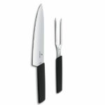 Victorinox Modern Black Carving Set of 2