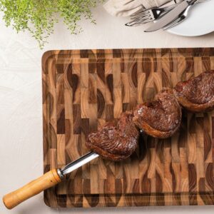 Tramontina-Teak-End-Grain-Inverted-Chopping-Board-2 - Cookin