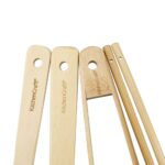 World Of Flavours Bamboo Utensil Set 4pc - Image 2