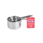 Mason Cash Measuring Cups Stainless Steel 3Pc - Image 3