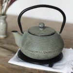Cast Iron Chinese Teapot Stand Black - Image 2