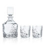 Nachtmann Sculpture Decanter & Glasses Set of 3