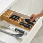 Joseph Joseph DrawerStore Knife Organiser Bamboo - Image 2