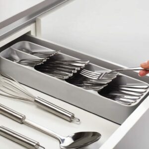 Joseph-Joseph-Drawerstore-Compact-Cutlery-Organizer-Grey-5 - Cookin