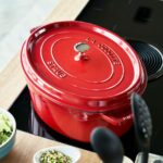 Staub Oval Cast Iron Casserole Pot 4.2L - Image 2