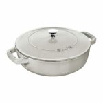 Staub-Round-Cast-Iron-Sauté-Pan-3.7L-1 - Cookin