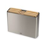 Joseph Joseph Folio Steel Bamboo 3-Piece Chopping Board Set