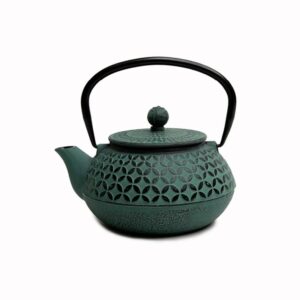 Cast-Iron-Chinese-Teapot-Green-800ml - Cookin
