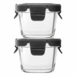 Console-Madrid-Glass-Food-container-160ml-set-2-1 - Cookin