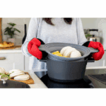 MasterClass-Collapsible-Silicone-Steam-and-Strain-Colander-3 - Cookin