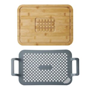 Masterclass-Silicone-Roast--Rest-Set 2-Piece - Cookin