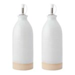 kitchencraft-idilica-oil-and-vinegar-bottles-set-of-2-cream-450ml-1 - Cookin