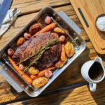 Ooni Stainless Steel Medium Roasting Pan with Carving Board - Image 2