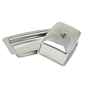 stainless-steel-rectangular-butter-dish-500g-1 - Cookin