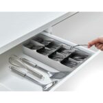 Joseph Joseph DrawerStore Large Cutlery Organiser Grey - Image 2
