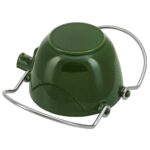 Staub Cast Iron Round Tea Pot 1.15L Basil Green - Image 3