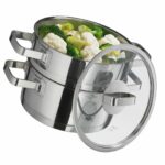Kuechenprofi-San-Remo-Pot-and-Lid-Set-with-Steaming-Insert-3 - Cookin
