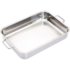 MasterClass Stainless Steel Deep Roasting Pan-2 - Cookin