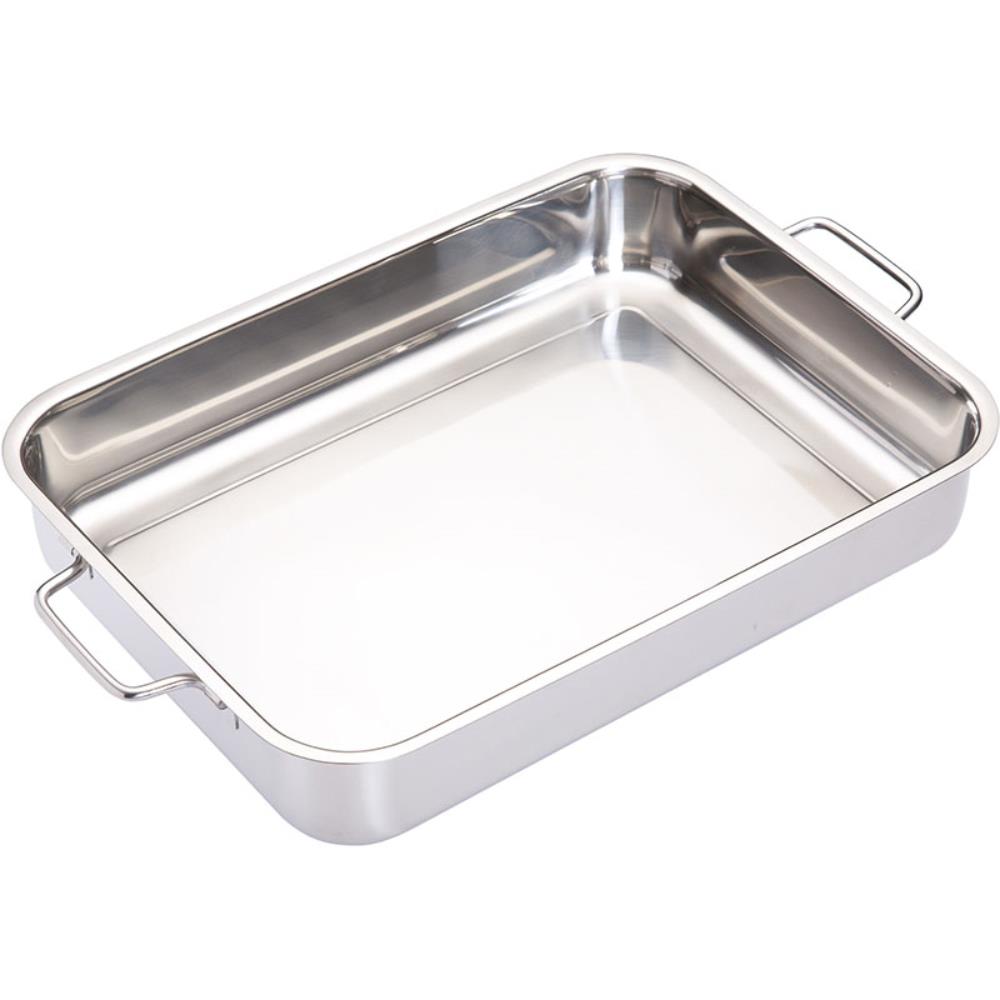 MasterClass Stainless Steel Deep Roasting Pan-2 MasterClass Stainless Steel Deep Roasting Pan - Image 1