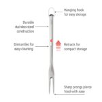 Joseph Joseph Grillout Stainless Steel BBQ Fork - Image 5