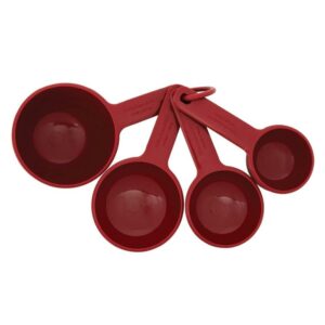 KitchenAid Measuring Cups Set of 4 Red