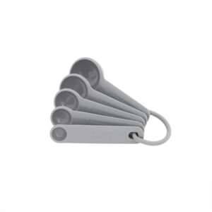 KitchenAid Measuring Spoons Set of 5 Charcoal