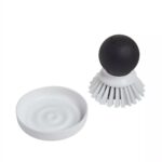 KitchenAid Palm Dish Brush With Tray - Image 3