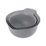 KitchenAid Universal Mixing Bowls Set of 3 Charcoal - Image 3