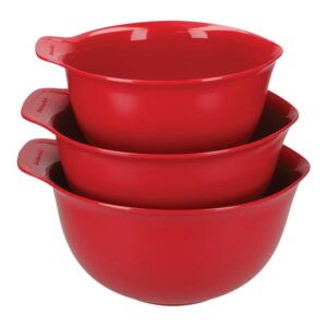 KitchenAid Universal Mixing Bowls Set of 3 Red