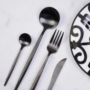 nicolson-russell-dubai-matte-black-cutlery-set-of-16-2 - Cookin