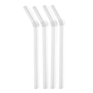 nicolson-russell-vintage-clear-glass-straws-set-of-4-1 - Cookin