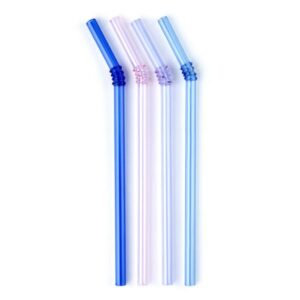 nicolson-russell-vintage-clear-glass-straws-set-of-4-4 - Cookin