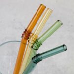 nicolson-russell-vintage-clear-glass-straws-set-of-4-8 - Cookin