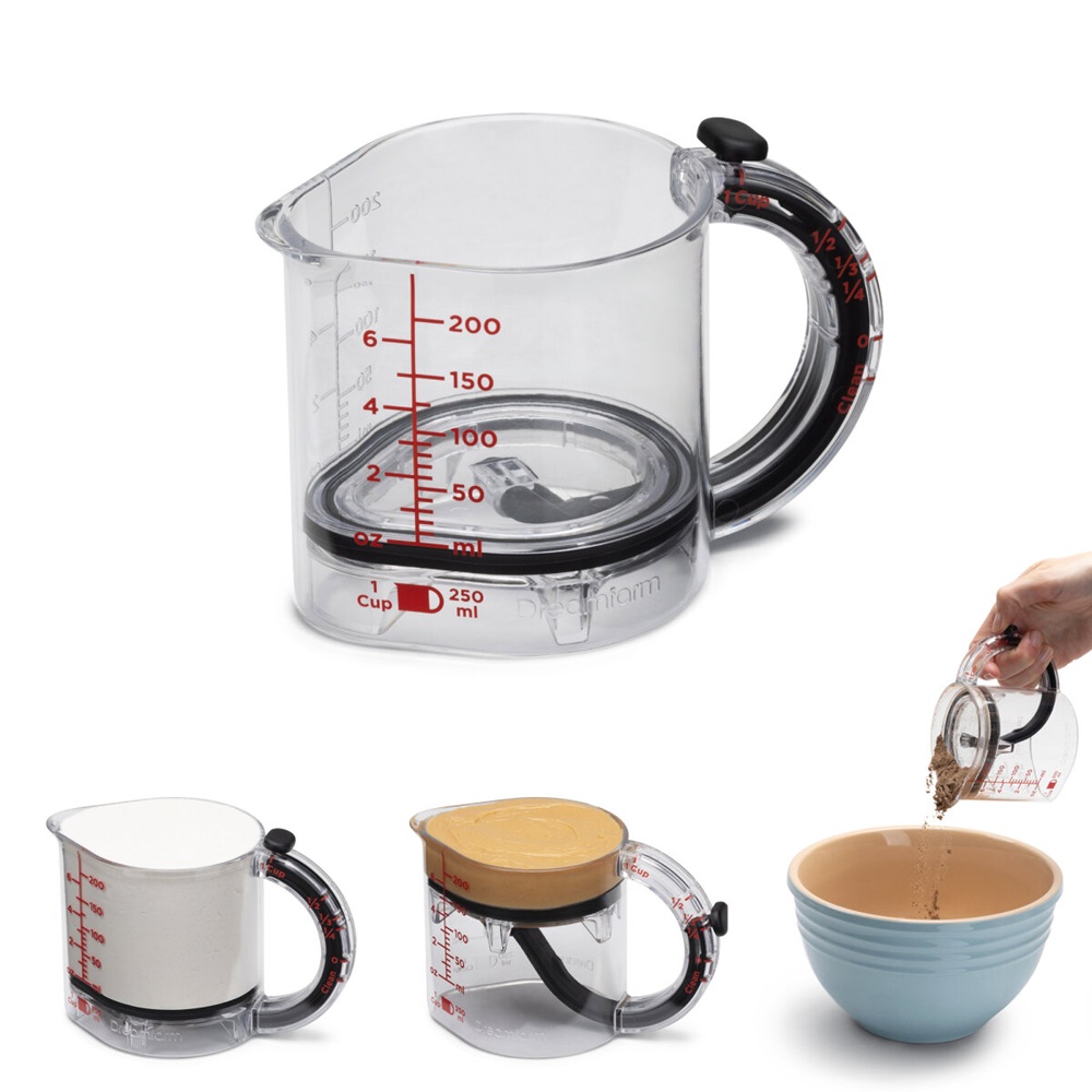 Dreamfarm-Upcup-4-in-1-Adjustable-Measuring-Cup-1 Dreamfarm Upcup 4-in-1 Adjustable Measuring Cup - Image 1