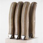 Laguiole By Andre Verdier Toasted Oak Steak Knife Set - Image 3