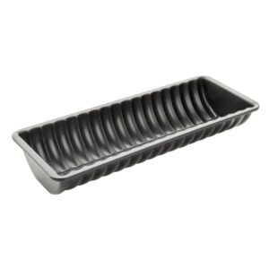 Zenker Black Metallic Rehrucken Half Round Loaf Tin