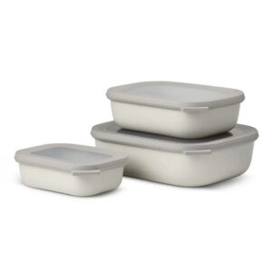 mepal-cirqula-shallow-rectangular-bowl-3-piece-nordic-white-1 - Cookin