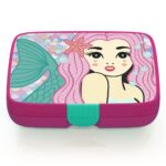 Crunchbox Classic 5 Compartment Lunchbox Pink - Image 5