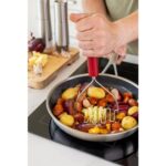 KitchenAid Classic Stainless Steel Masher Red - Image 3