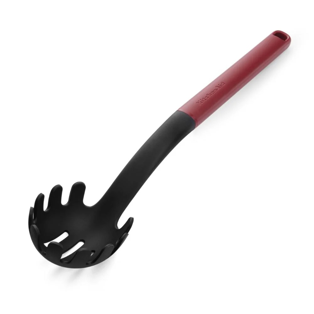 KitchenAid-Classic-Pasta-Server-Red-1 KitchenAid Classic Nylon Pasta Server Red - Image 1