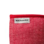 KitchenAid Soft Silicone Ribbed Oven Glove Red - Image 4