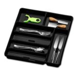 Madesmart Classic Antimicrobial 7 Compartment Cutlery Tray - Image 6