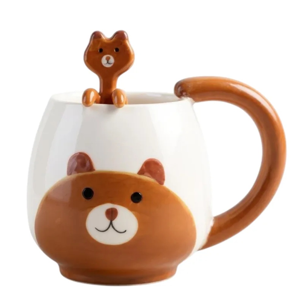 Nicolson-Russell-Brush-&-Barrow-Kids-Mug-and-Spoon-Bear-1 Nicolson Russell Brush & Barrow Kids Mug and Spoon Bear - Image 1