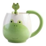 Nicolson Russell Brush & Barrow Kids Mug and Spoon Frog - Image 3