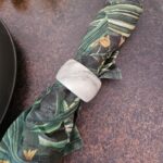 Nicolson Russell Marble Napkin Rings 4pc - Image 3