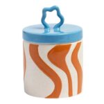Nicolson Russell Zig Zag Bone China Canister - Image 3