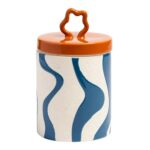 Nicolson Russell Zig Zag Bone China Canister - Image 4