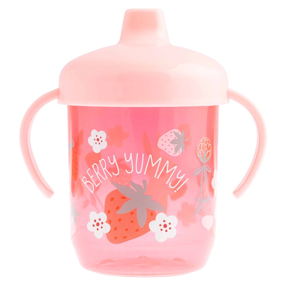 Stephen-Joseph-Sippy-Cup-strawberry Stephen Joseph Toddler Sippy Cup - Image 1